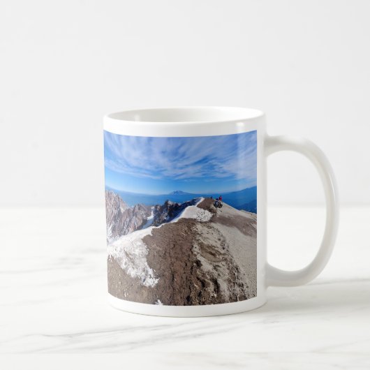 Mug Panorama de sommet du Mont Saint Helens (Droite)