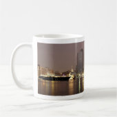 Mug Panorama de ville de Kaohsiung par nuit (Gauche)