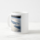 Mug Panorama depuis l'espace Highlights Cook Strait (Devant gauche)