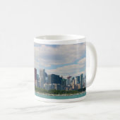 Mug Panorama d'horizon de Chicago l'Illinois (Devant droit)