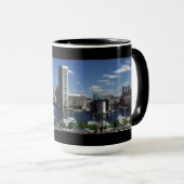 Mug Panorama du port intérieur de Baltimore (Devant droit)