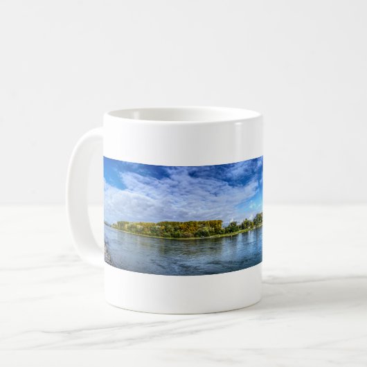 Mug Panorama du Rhin et du Pont (Devant gauche)