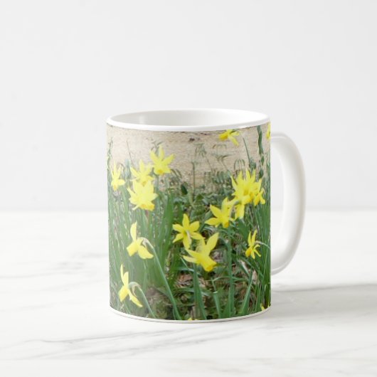 Mug Panoramique Daffodil Fleurs (Devant droit)