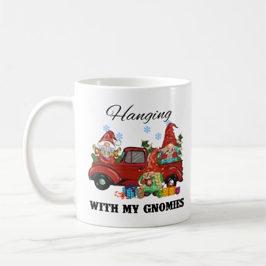 Mug Panser Avec Mes Gnomies - Noël mignon (Gauche)