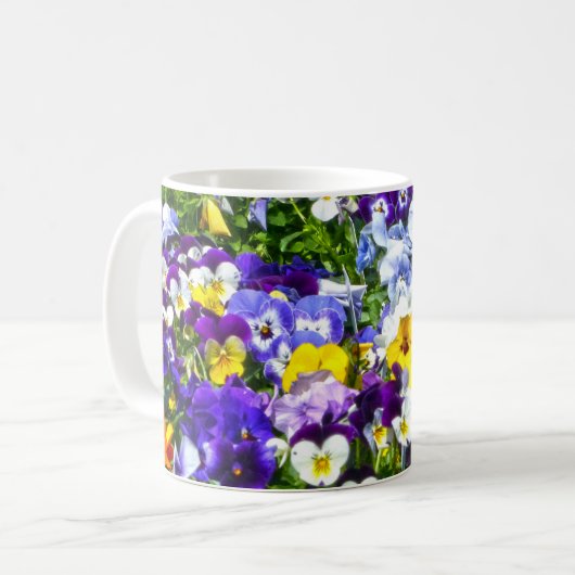 Mug Pansies (Devant gauche)