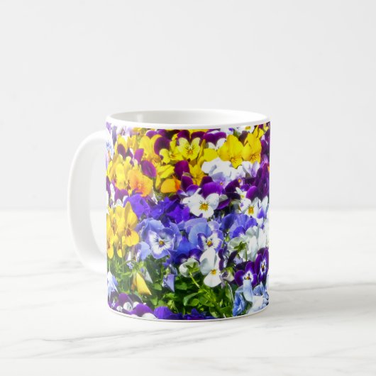 Mug Pansies (Devant gauche)