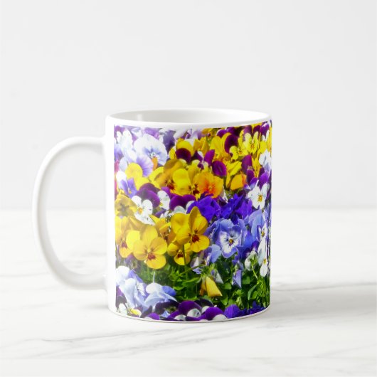 Mug Pansies (Gauche)