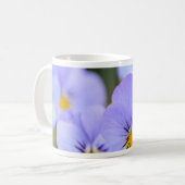 Mug Pansies bleu pâle (Devant gauche)