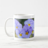 Mug Pansies bleu pâle (Gauche)