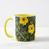 Mug Pansies jaune vif (Gauche)
