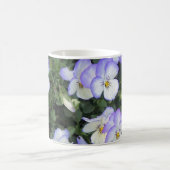 Mug Pansies violettes et blanches (Centre)