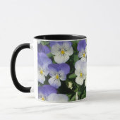 Mug Pansies violettes Jardin Floral (Gauche)
