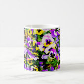 Mug pansy flowers (Centre)