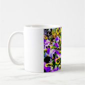 Mug pansy flowers (Gauche)