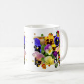 Mug Pansy Patchwork (Devant droit)