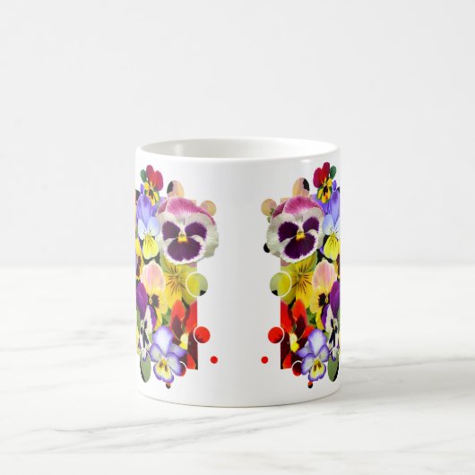 Mug Pansy Patchwork (Centre)