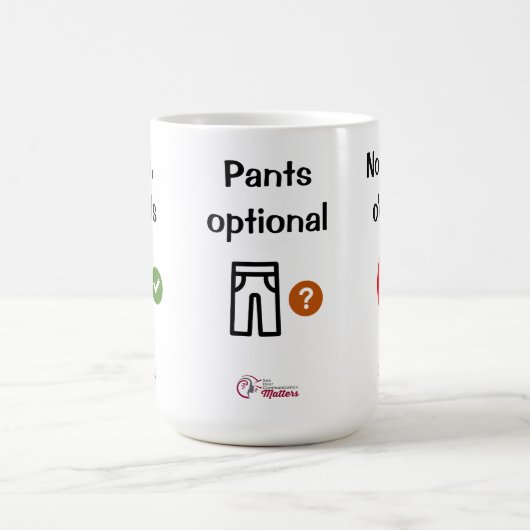 Mug Pantalon (Centre)