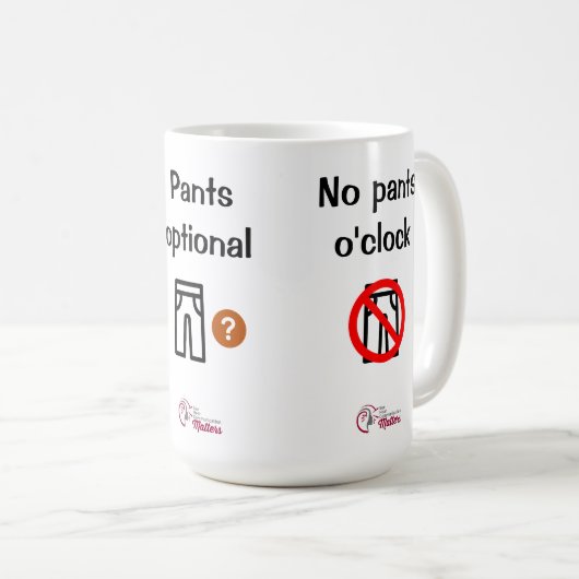 Mug Pantalon (Devant droit)