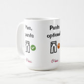Mug Pantalon (Devant gauche)
