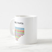 Mug pantalon de je-sais-tout (Devant gauche)