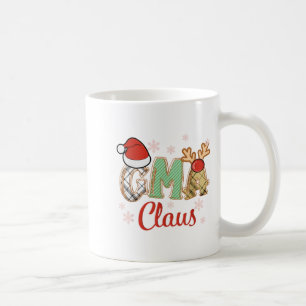 Mug Pantalon de Noël à carreaux de renne Gma Claus Cha