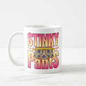 Mug Pantalon fleuri Stinky (Gauche)