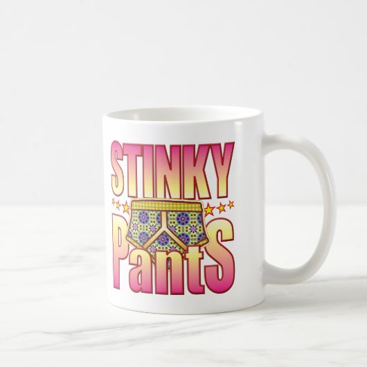 Mug Pantalon fleuri Stinky (Droite)