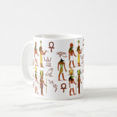Mug Panthéon égyptien antique (Devant gauche)