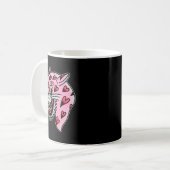 Mug Panther Pink X Heart Love Traditional Flash Premiu (Devant gauche)