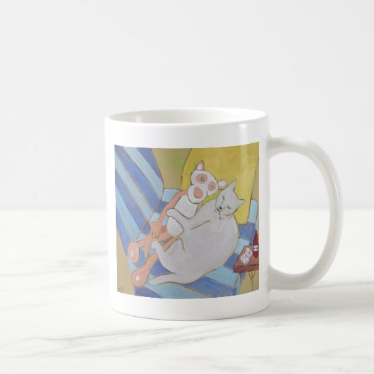 Mug Panthère à la français de w/pink (Droite)