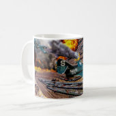 Mug Panthère de attaque subit Corée (Devant gauche)