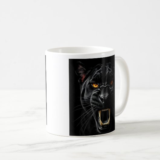 Mug Panthère noire (Devant droit)