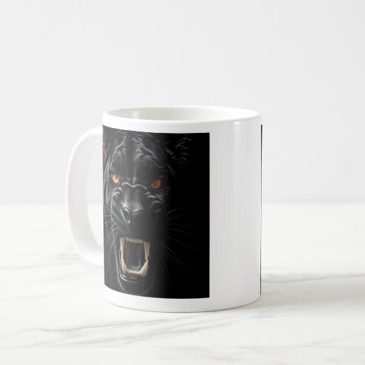 Mug Panthère noire (Devant gauche)