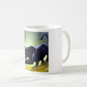 Mug Panthère noire (11) Chat sauvage (Devant droit)