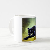 Mug Panthère noire (11) Chat sauvage (Devant gauche)