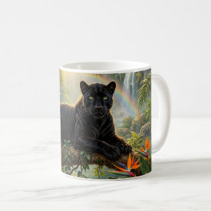 Mug Panthère noire Kenya Fleurs de jungle Cascade