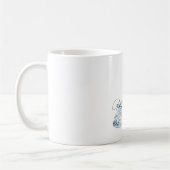 Mug Pantoufle de Verre Bleue (Gauche)