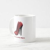Mug Pantoufles rouges (Devant gauche)