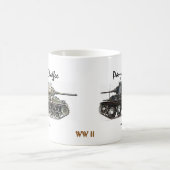 Mug Panzer 38t - Réservoir de WW II (Centre)