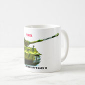 MUG PANZERKAMPFWAGUE VI , TIGER (Devant droit)
