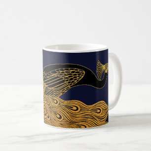 Mug Paon Art Nouveau de Will Bradley