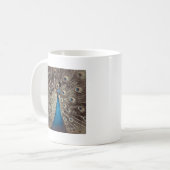 Mug Paon Bleu Antique (Devant gauche)