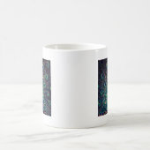 Mug Paon bleu cobalt (Centre)