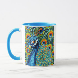 Mug Paon emplumé I