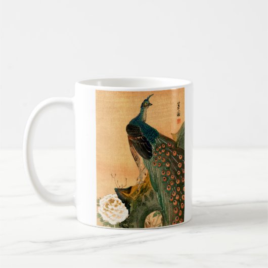 Mug Paon japonais no.2 (Gauche)