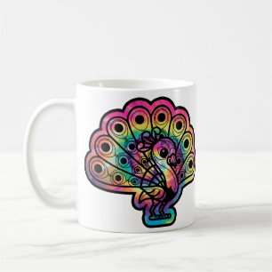 Mug Paon Tie Dye
