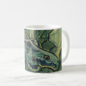 Mug Paon vert (Empereur) papillon de nuit par Vincent  (Devant droit)