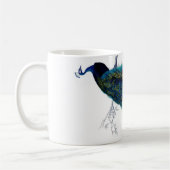 Mug Paon vintage (Gauche)