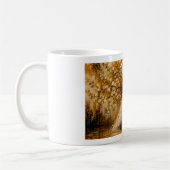 Mug Paons blancs et bleus élégants (Gauche)