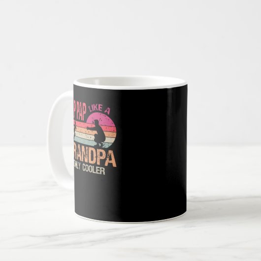 Mug Pap Pap Comme Un Grand-Père Seulement Glacière Drô (Devant gauche)